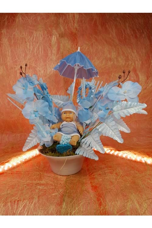 TANZİM - CAM YAPAY ERKEK BEBEK S000037