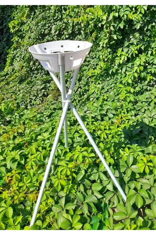 ÜÇ AYAKLI FERFORJE yk-383 - beyaz