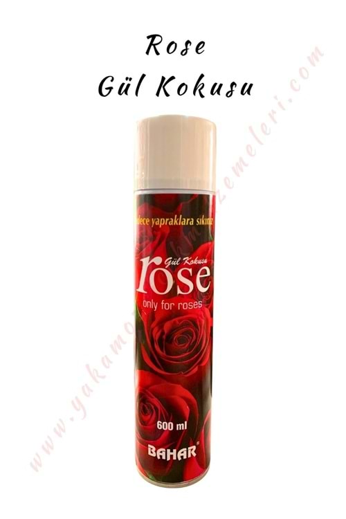 Rose Parlatıcı Gül Kokusu 600 ML.