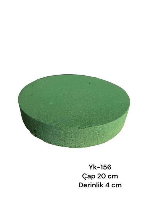 OASİS ÇİÇEK SÜNGERİ - DAİRE ÇAP 20 / YK-156/B