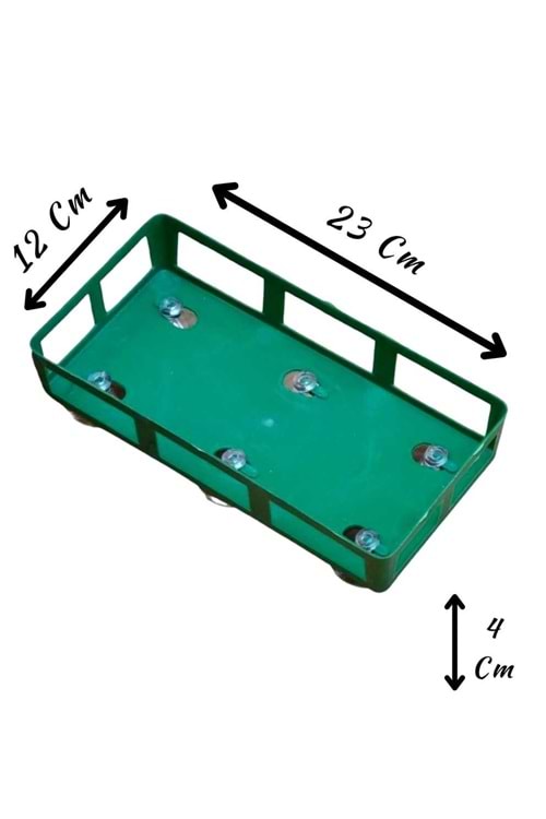 Dikdörtgen Küçük Boy Vantuzlu Oasis Aranjman Altlığı 23 x 12 x 4 Cm Çiçek Süngeri YK-3