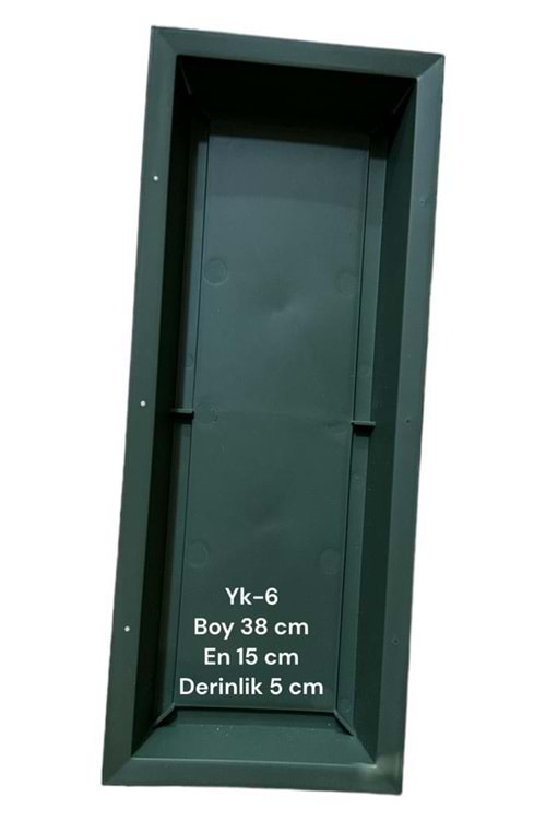 Oasis Aranjman Altlığı ALTLIK yk-6 DİKDÖRTGEN KÜÇÜK BOY YEŞİL 38*15