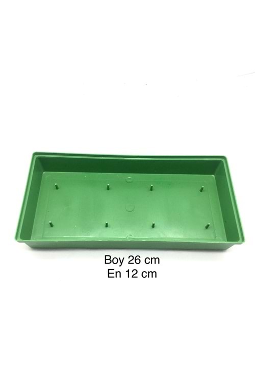 OASİS ÇİÇEK SÜNGERİ -YK-4 ALTLIK DİKDÖRTGEN KÜÇÜK BOY YEŞİL DİKENLİ 26*12