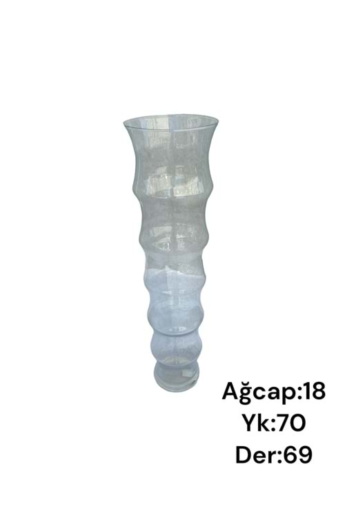 CAM JUMBO SİLİNDİR OLUKLU