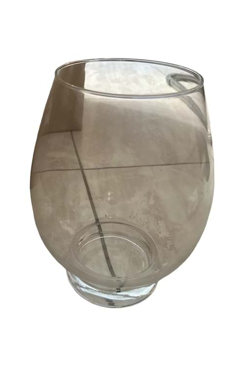 Cam Vazo Büyük Kovan 19*25 Cm