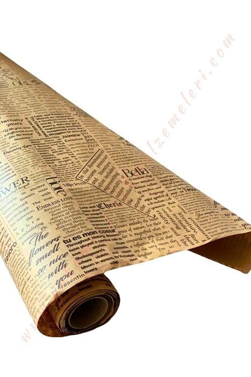 Naturel Kraft Gazete Kağıdı 20 Mt Rulo 70 Cm En