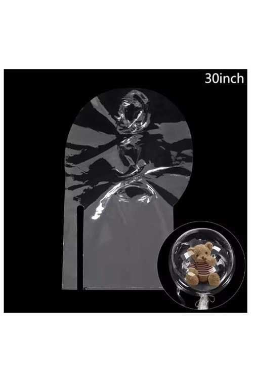 Şeffaf Bobo Balon çift girişli YK-360