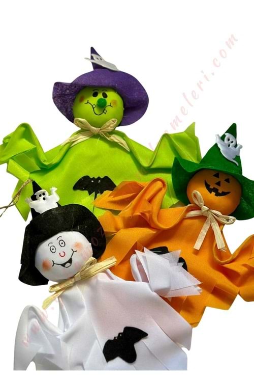 Cadılar Bayramı Halloween 3 lü Hayalet 30 Cm YK-381