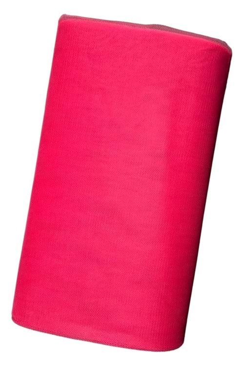 50 Metre Katlı Tül - Pembe - 2 MT X 50 METRE