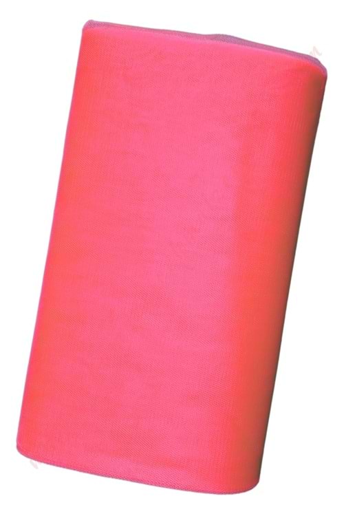 50 Metre Katlı Tül - Nar Çiçeği - 2 MT X 50 MT