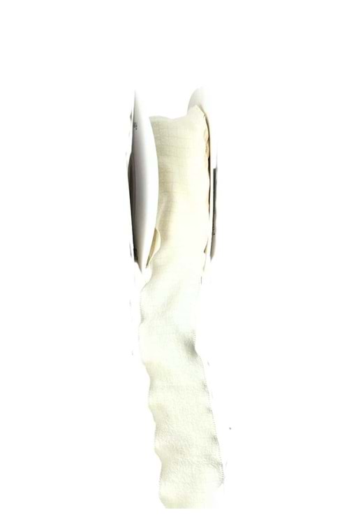 Kumaş Kurdele 3,5 Cm 9 Metre YK-401 - Beyaz