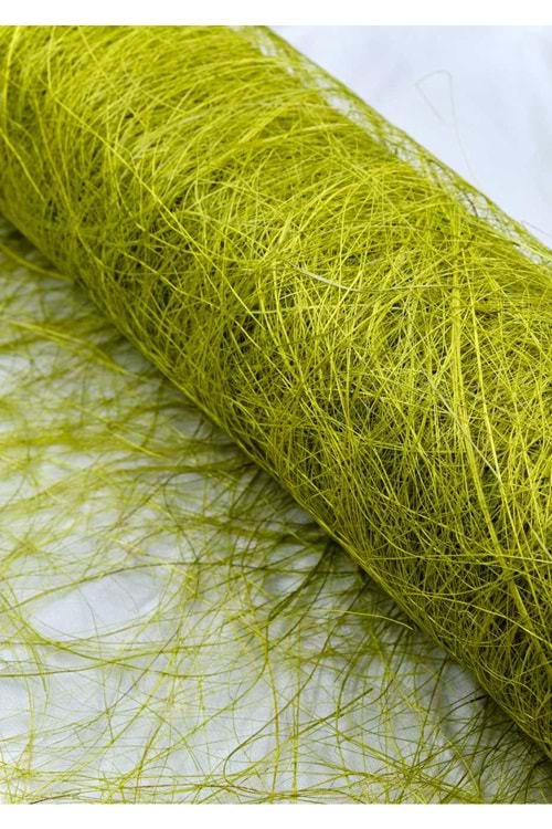 Renkli Doğal Abaka - Abaka Modelleri - Renkli Doğal Abaka - Açık Yeşil - 58 CM X 730 CM