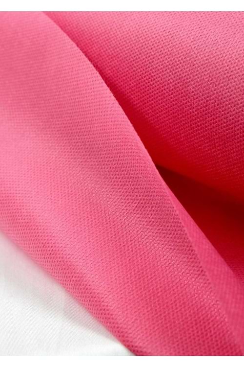 Renkli Tela - Tela Modelleri - Düz Tela - Pembe - 70 CM X 10 METRE