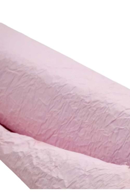 Buruşuk Kağıt - Buruşuk Kağıt - Düz Renkli - Açık Pembe - 60-70 CM X 9 METRE
