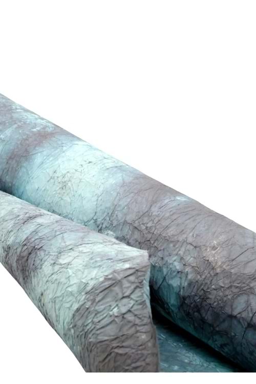 Buruşuk Kağıt Ebruli - Buruşuk Kağıt - Ebruli - Mavi-Siyah - 58 CM X 9 METRE