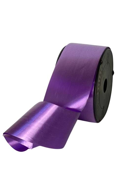 Kalın Rabant Kurdele 50 mm x 50 Metre - Rabant Modelleri - Renkli Rabant - Mor - 50 MM X 50 METRE