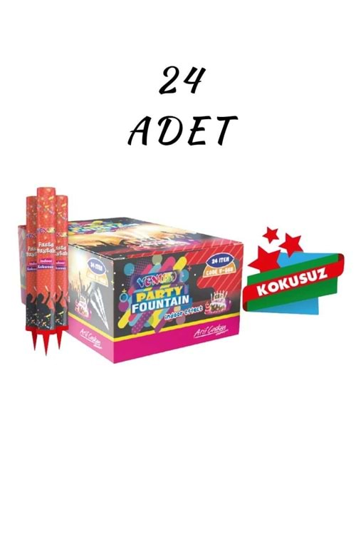 Kokusuz Pasta Maytabı - 24 lü Kutu Maytap