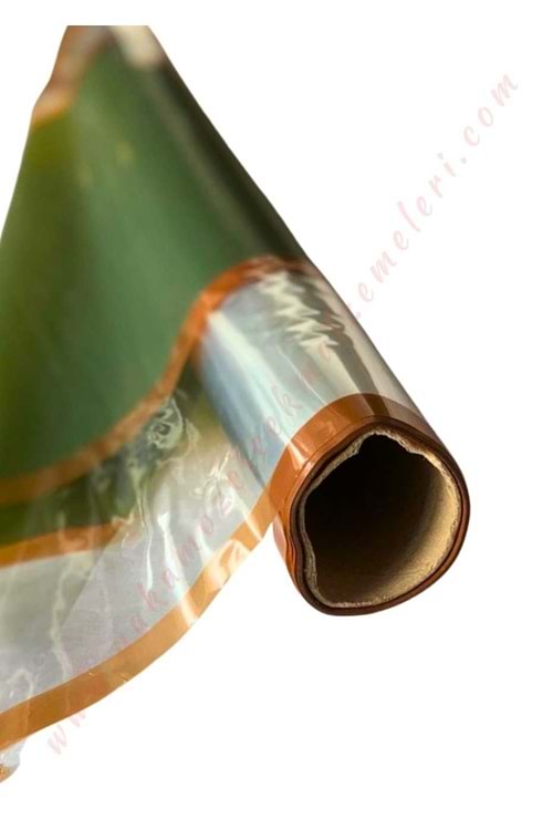 Kampanyalı Rulo Selefon Çiçek Buket Paketleme Malzemesi 14 Metre 65 Cm En - Koyu Yeşil