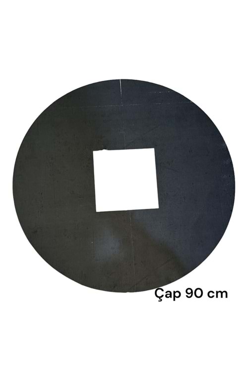 ÇELENK KART. - ÇAP 90 YUVARLAK - SİYAH 25 Adet Çap 90 Cm Yuvarlak Çelenk Kartonu Siyah