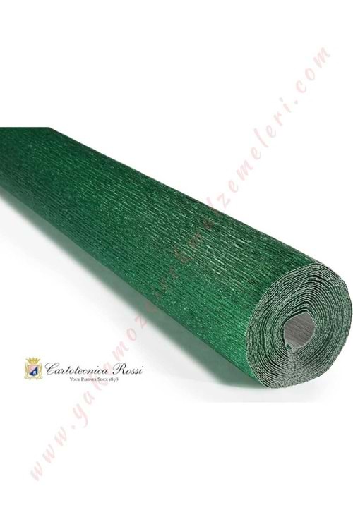 Parlak İtalyan Krapon Krep Çiçek Hediye Paketleme Kağıdı Boy 2,5 Metre En 50 Cm