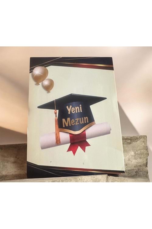 15 Adet Özel Gün Mesaj Kartı - Mezuniyet
