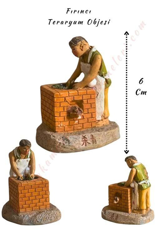 Fırıncı Adam - Teraryum Obje