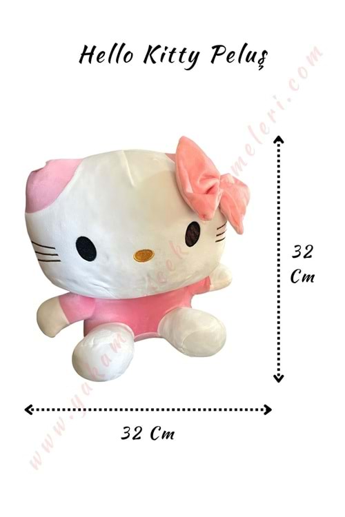 Hello Kitty Büyük Boy Peluş 32 Cm
