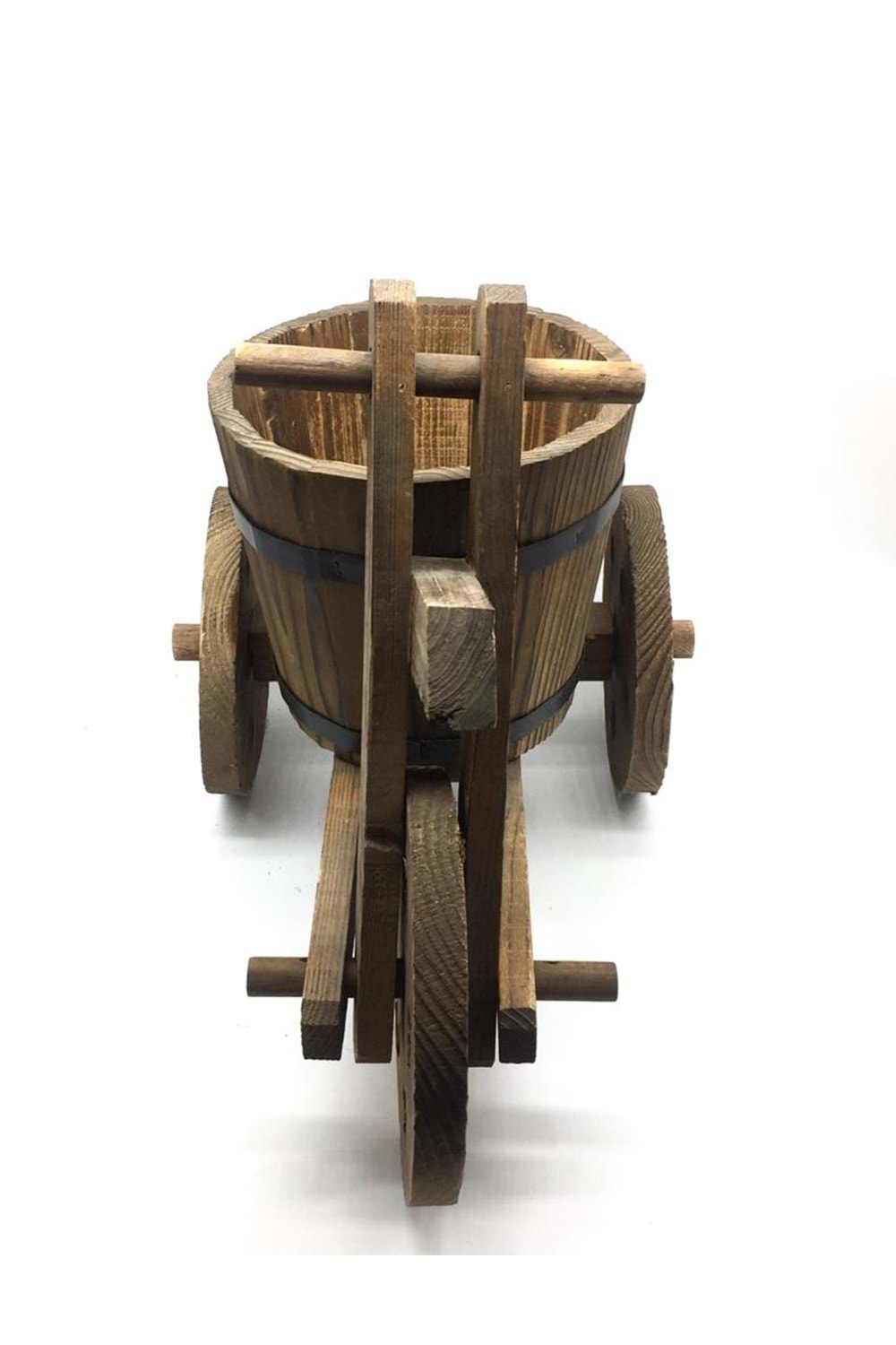 AHŞAP BİSİKLET SAKSI SEPET YK-165 KÜÇÜK