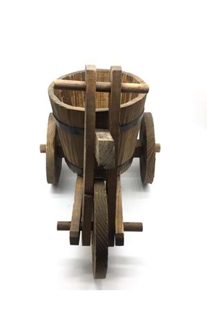 AHŞAP BİSİKLET SAKSI SEPET YK-165 KÜÇÜK