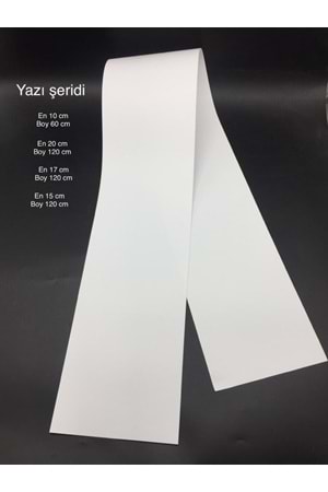 KIRTASİYE 15*120 YAZI ŞERİDİ