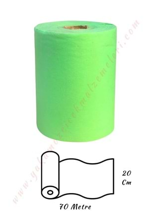 Araba Elyafı En 20 Cm Boy 70 Metre - Açık Yeşil