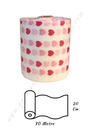 Araba Elyafı En 20 Cm Boy 70 Metre - Çok Renkli