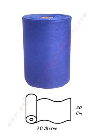 Araba Elyafı En 20 Cm Boy 70 Metre - Lacivert