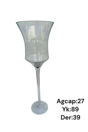 Cam Kadeh Jumbo Boy 27*89 Cm Derinlik 39 Cm 001