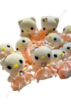 Hello Kitty Strafor Buket Süsleme Objesi 10 Lu Paket YK-277 - Somon