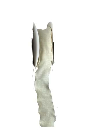 Kumaş Kurdele 3,5 Cm 9 Metre YK-401 - Krem
