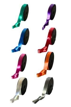 Orta Rabant Kurdele 19 mm x 50 Metre - Rabant Modelleri - Renkli Rabant - Kırmızı - 19 MM X 50 METRE