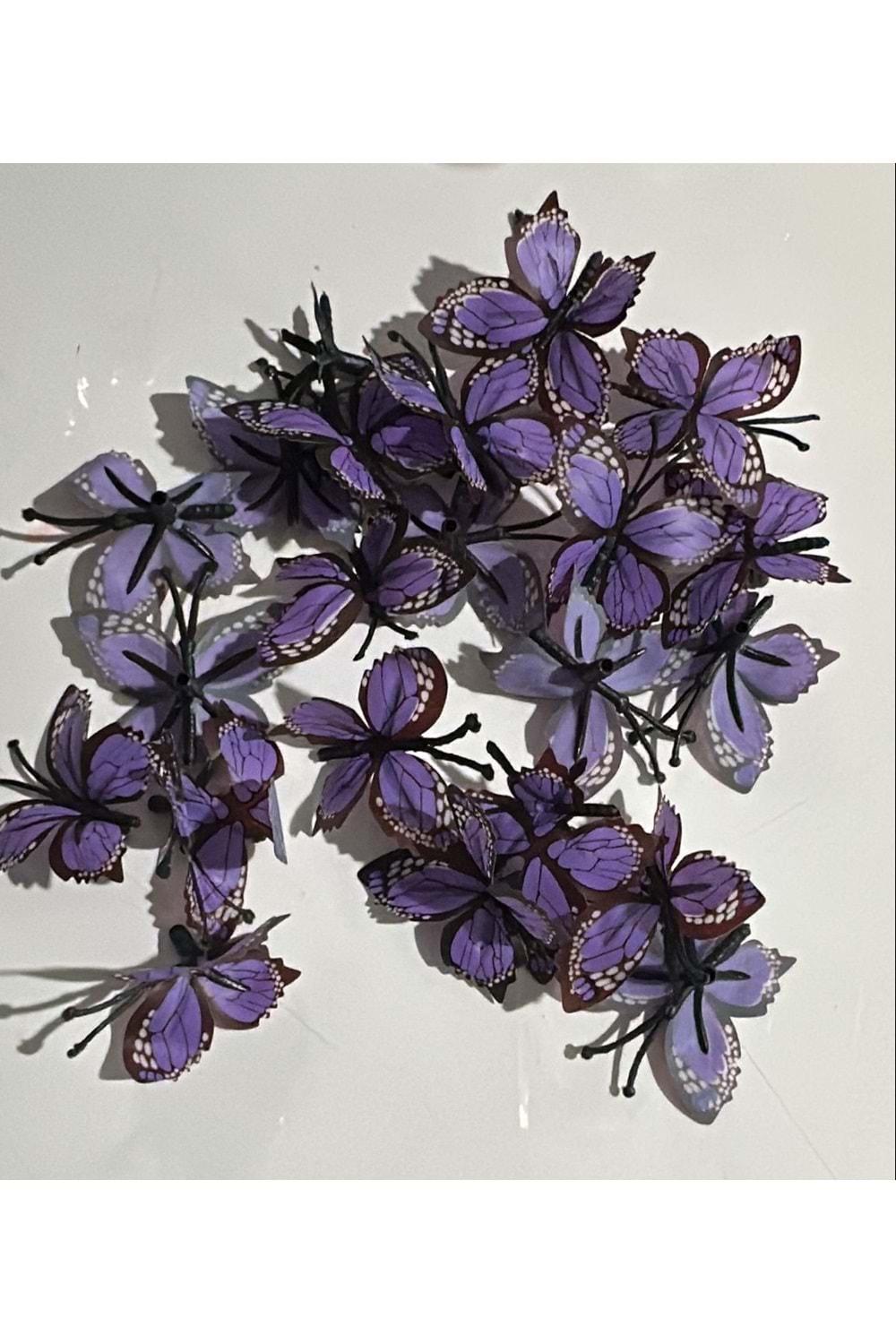 Dekor Kelebek 100 Adet mini