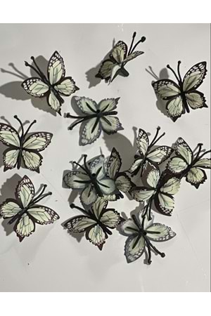 Dekor Kelebek 100 Adet mini