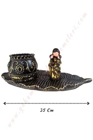 Anneler Günü Yaldızlı Beton Kaktüslük Set 2